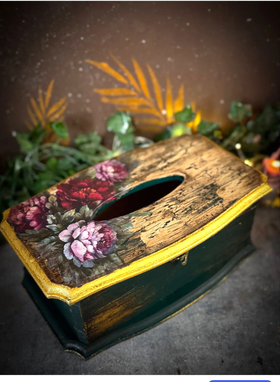 Vintage Tissue box cover