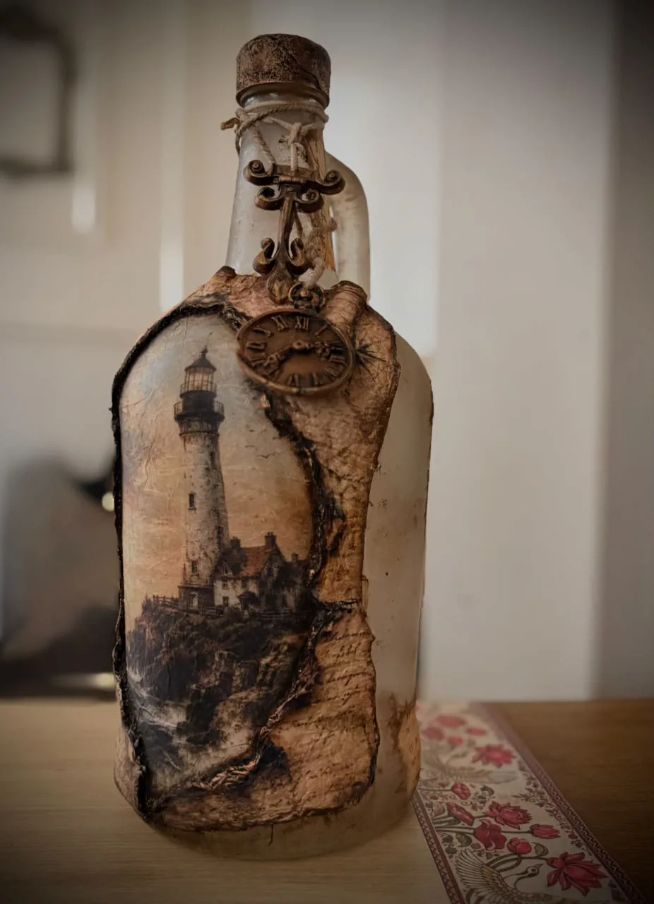 The Message in the Bottle - Inspired Night Lamp