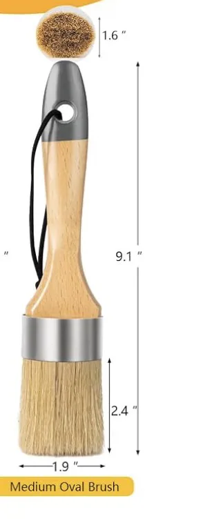 Chalk paint brush medium