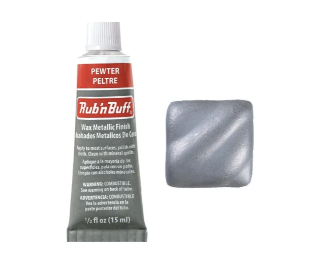 Rub n buff pewter wax
